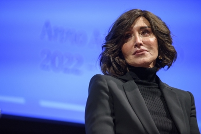 Inaugurazione congiunta dell’a.a. 2022/2023 - 09/01/2023 <br>Anna Maria Bernini, Ministro dell’Università e della Ricerca. Foto: Antonio Viscido