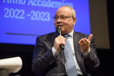 Inaugurazione congiunta dell’a.a. 2022/2023 - 09/01/2023 &lt;br&gt;Giovanni Pucciarmati, Direttore del Conservatorio “Luigi Cherubini”. Foto: Antonio Viscido