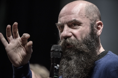 Il docente dell’Accademia di Belle Arti di Firenze, prof. Juri Ciani - ph. credits: Antonio Viscido