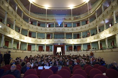 Veduta della platea del Teatro Niccolini - ph. credits: Antonio Viscido